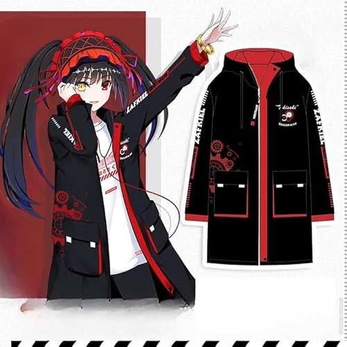 CosplayHero Anime Date A LIVE Tokisaki Kurumi Mantel, Plush Pants, M von CosplayHero