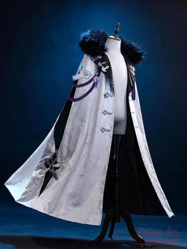 CosplayHero Genshin Impact Fatui Doctor Dottore Colombina Arlecchino Pantalone Tartaglia Cloak Mantel, Regrator Pantalone, S von CosplayHero