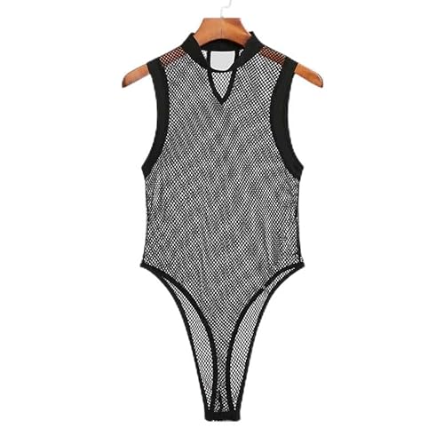 CosplayHero Herren Mesh Bodysuit, Black, XL von CosplayHero