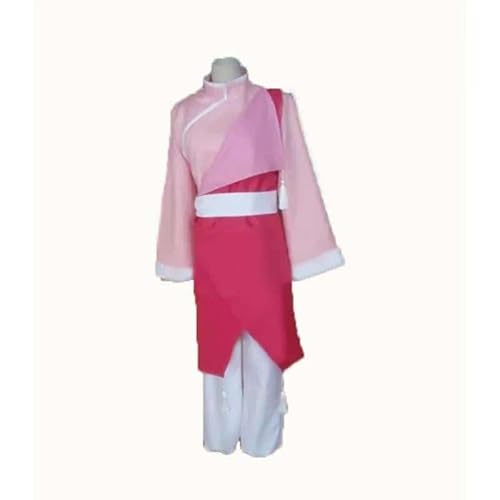 Fullmetal Alchemist Cosplay May Chang Pink Kung Fu Uniform Kostüm 11, Lavender, One Size, Male von CosplayHero