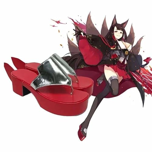 Game Azur Lane Akagi Cosplay Kostüm Kimono Full Set Outfit Tail Schuhe, men shoes, S von CosplayHero