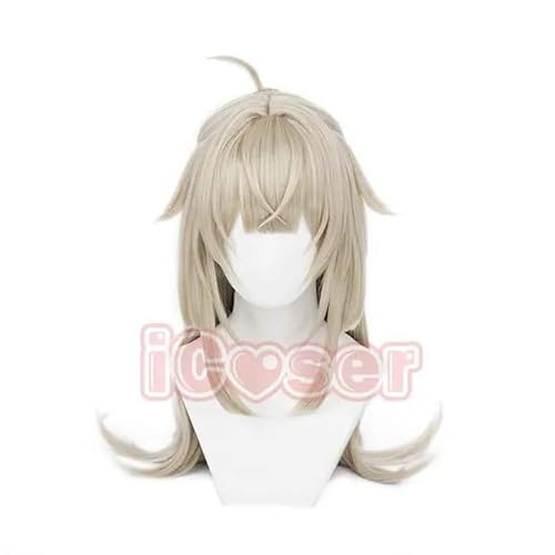 Genshin Impact Kirara Cosplay Kostüm Wig Perücke Game Uniform Outfit Headwear Tail Cat Upon The Eaves Vision Inazuma Herren Damen, Wig Only, XL von CosplayHero