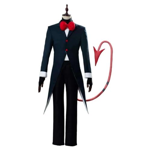 Hazbin Cosplay Hotel Moxxie Kostüm Helluva Boss Uniform Suit Men Women Anime Halloween Carnival Kostüms, Style A, XXL von CosplayHero