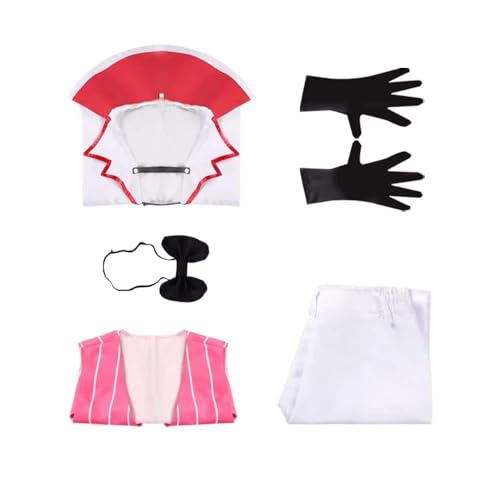 Hazbin Lucifer Cosplay Anime Hotel Morningstar Cosplay Kostüm Daddy White Suit Devil Hell Adult Herren Kostüm, costume, One Size von CosplayHero