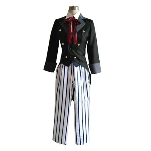 Hunter X Hunter Feitan Cosplay Kostüm full set, Black, S, Male von CosplayHero