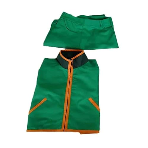 Hunter X Hunter Gon Freecss Cosplay Kostüms with Shoe Covers Full Set for Party Customized Halloween Suit for Adult, Female top shorts, L von CosplayHero