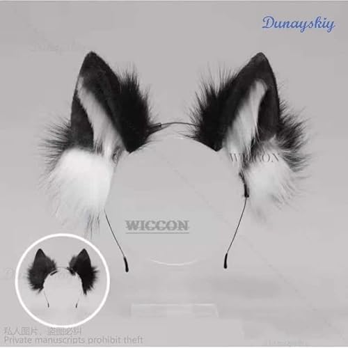 Loona Cosplay Kostüm Clothes Uniform Cosplay Hazbin Cosplay Furry Roleplaying Hotel Felhunter Wolf Tail Headdress Headwear Cos, Headwear, XS von CosplayHero