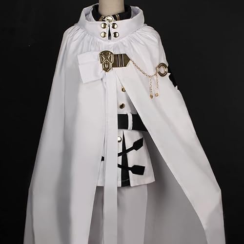 Seraph of The End Owari no Seraph Mikaela Hyakuya Cosplay + Wig, Costume with Wig, L, Seraph of The end von CosplayHero