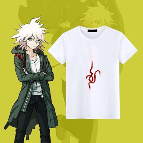 Super Danganronpa 2 Nagito Komaeda Cosplay/Wig, Only T-shirt, XL von CosplayHero