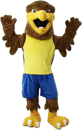 Costume Shine Brauner Adlerhabicht-Maskottchenkostüm für Erwachsene – Anpassbarer, leichter Ganzkörper-Plüschanzug mit Kühlgebläse und Eisweste Costume Shine Brauner Adlerhabicht-Maskottchenkostüm für Erwachsene – Anpassbarer, leichter Ganzkörper-Plüschanzug mit Kühlgebläse und Eisweste von Costume Shine