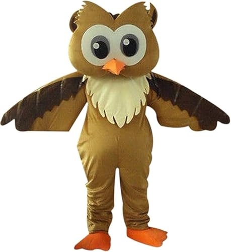 Costume Shine Die große eule-Maskottchenkostüm für Erwachsene – Anpassbarer, leichter Ganzkörper-Plüschanzug mit Kühlgebläse und Eisweste Costume Shine Die große eule-Maskottchenkostüm für Erwachsene – Anpassbarer, leichter Ganzkörper-Plüschanzug mit Kühlgebläse und Eisweste von Costume Shine