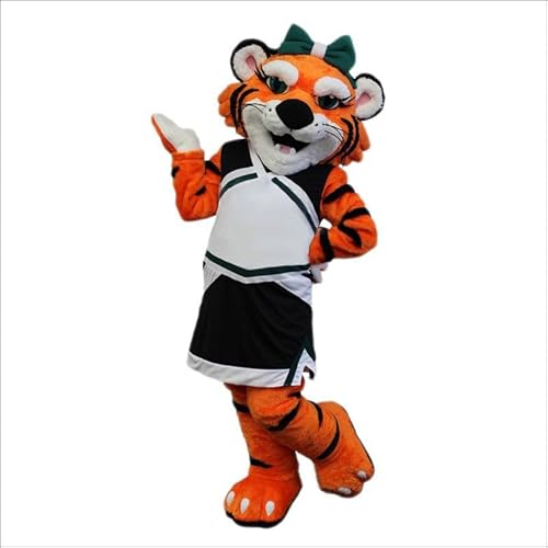 Costume Shine Die tiger-schule.-Maskottchenkostüm für Erwachsene – Anpassbarer, leichter Ganzkörper-Plüschanzug mit Kühlgebläse und Eisweste Costume Shine Die tiger-schule.-Maskottchenkostüm für Erwachsene – Anpassbarer, leichter Ganzkörper-Plüschanzug mit Kühlgebläse und Eisweste von Costume Shine