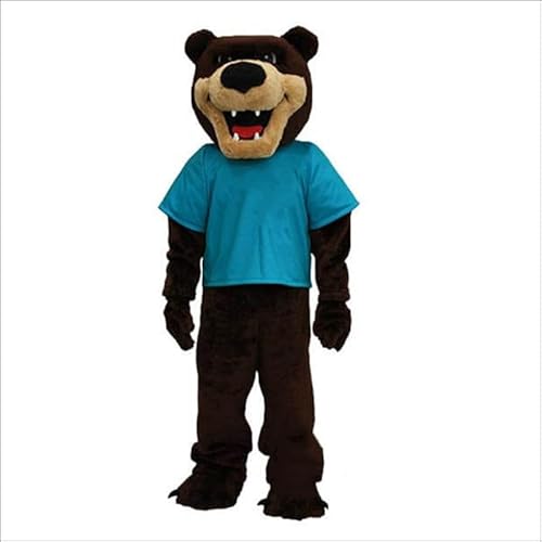 Costume Shine Happy bear.-Maskottchenkostüm für Erwachsene – Anpassbarer, leichter Ganzkörper-Plüschanzug mit Kühlgebläse und Eisweste Costume Shine Happy bear.-Maskottchenkostüm für Erwachsene – Anpassbarer, leichter Ganzkörper-Plüschanzug mit Kühlgebläse und Eisweste von Costume Shine