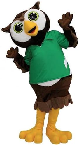 Costume Shine Schöne eule-Maskottchenkostüm für Erwachsene – Anpassbarer, leichter Ganzkörper-Plüschanzug mit Kühlgebläse und Eisweste Costume Shine Schöne eule-Maskottchenkostüm für Erwachsene – Anpassbarer, leichter Ganzkörper-Plüschanzug mit Kühlgebläse und Eisweste von Costume Shine