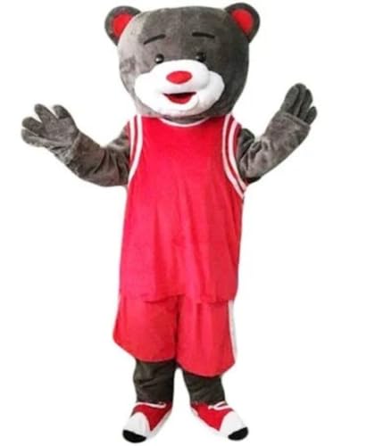 Costume Shine Süßer bär.-Maskottchenkostüm für Erwachsene – Anpassbarer, leichter Ganzkörper-Plüschanzug mit Kühlgebläse und Eisweste Costume Shine Süßer bär.-Maskottchenkostüm für Erwachsene – Anpassbarer, leichter Ganzkörper-Plüschanzug mit Kühlgebläse und Eisweste von Costume Shine