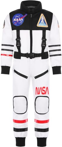 Costumerry Astronauten-Kostüm für Kinder, Halloween-Party, Weltraum-Geschenke (8-10 Jahre) von Costumerry