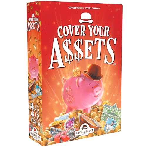 Cover Your Assets | from The Creators of Skull King, Grandpa Beck's Games | Easy to Learn and Outrageously Fun for Kids, Teens, & Adults Alike | 2-6 Players Ages 7+ von Grandpa Beck's Games