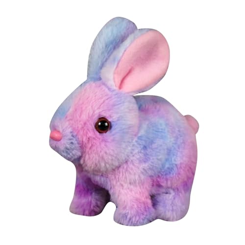 Bunny Mein Realistisches Kaninchen, Hasen Kuscheltier Für Kaninchen, Osterhasen Figuren Plüschtier Für, Bunby - Mein Realistisches Kaninchen-, Easter Rabbit Plush Toy (A-B, One Size) von Covermason