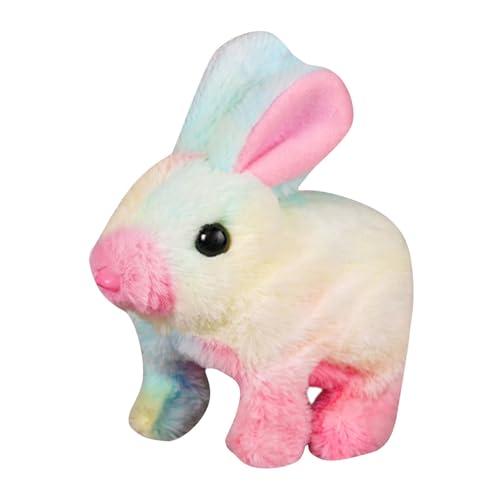 Bunny Mein Realistisches Kaninchen, Hasen Kuscheltier Für Kaninchen, Osterhasen Figuren Plüschtier Für, Bunby - Mein Realistisches Kaninchen-, Easter Rabbit Plush Toy (A-C, One Size) von Covermason