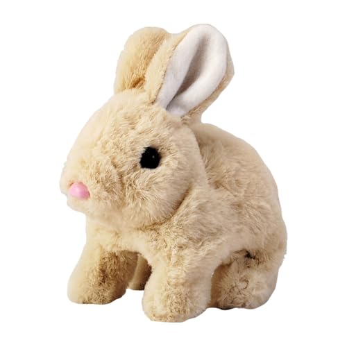 Bunny Mein Realistisches Kaninchen, Hasen Kuscheltier Für Kaninchen, Osterhasen Figuren Plüschtier Für, Bunby - Mein Realistisches Kaninchen-, Easter Rabbit Plush Toy (B-C, One Size) von Covermason