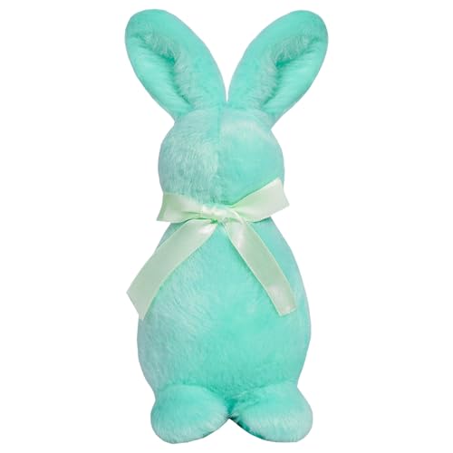 Covermason Osterhase Puppe Dekoration süße Plüsch Kaninchen Dekoration gelb blau Kaninchen Puppe Geschenk (C, One Size) von Covermason