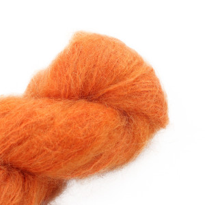 Cowgirlblues Fluffy Mohair Unicolor 42 Karottensaft von Cowgirlblues