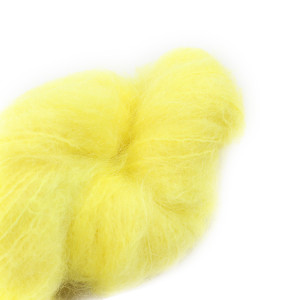 Cowgirlblues Fluffy Mohair Unicolor 43 Zitrone von Cowgirlblues