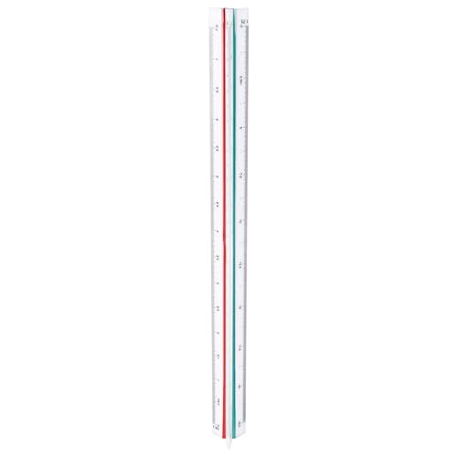 Cpolebev 1:20 1:25 1:50 1:75 1:100 1:125 Kunststoff dreieckiges Massstab Lineal von Cpolebev