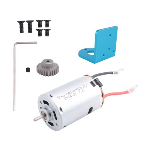 Cpolebev 540 BüRsten Motor mit Basis für A959-B A959B A969-B A979-B K929-B 1/18 RC Auto Upgrade Teile ZubehöR von Cpolebev