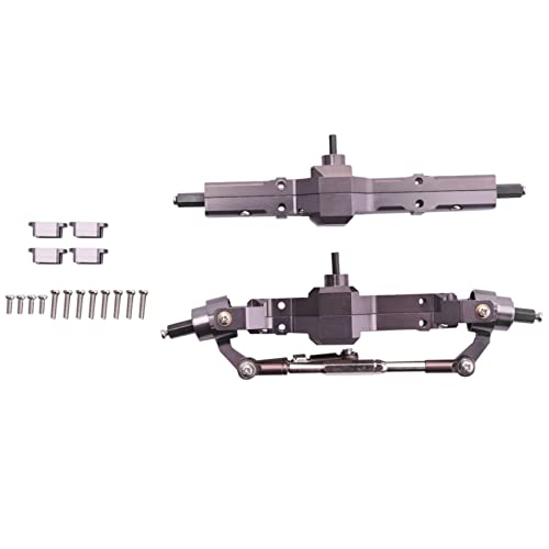 Cpolebev Metall Vorder und Hinterrad BrüCken Achse Getriebe für C14 C24 C34 C44 B14 B24 1/16 RC Auto Upgrade Teile ZubehöR von Cpolebev