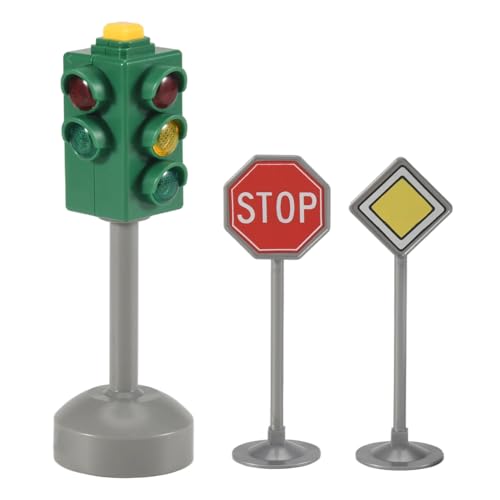 Cpolebev Mini Verkehrszeichen StraßEn Laterne mit Sound LED Kinder Ampel Laterne Modell Kinder Ampel Spielzeug Cpolebev Mini Verkehrszeichen StraßEn Laterne mit Sound LED Kinder Ampel Laterne Modell Kinder Ampel Spielzeug von Cpolebev