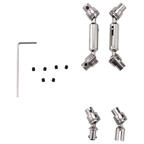 Cpolebev Vordere Hintere Antriebs Welle Aus Metall für 1/16 B16 B36 6Wd Truck Rc Auto Teile von Cpolebev