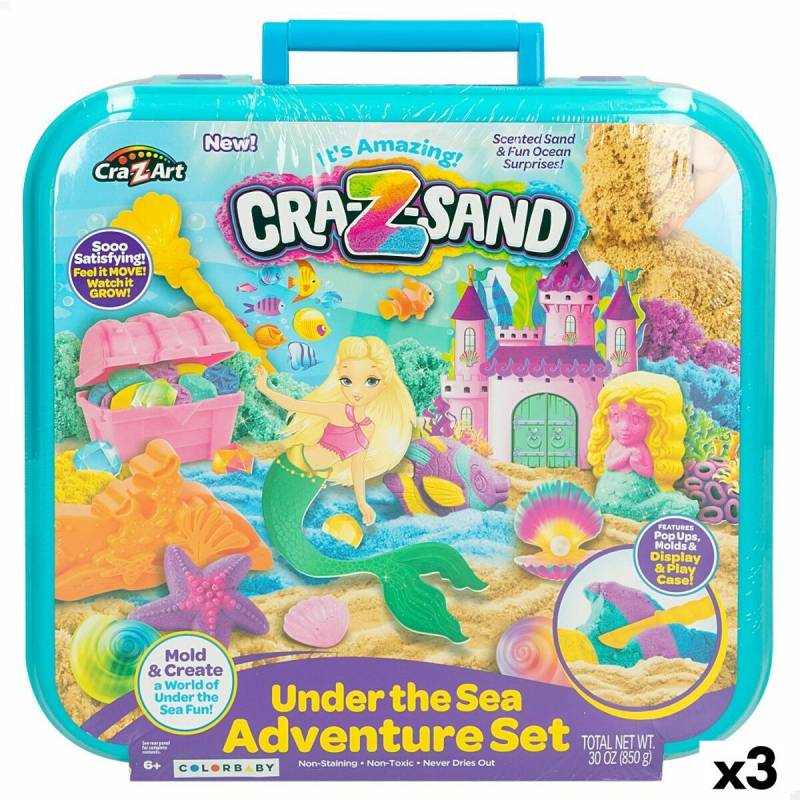 Magischer Sand Cra-Z-Art (3 Stück) 850 g von Cra-Z-Art