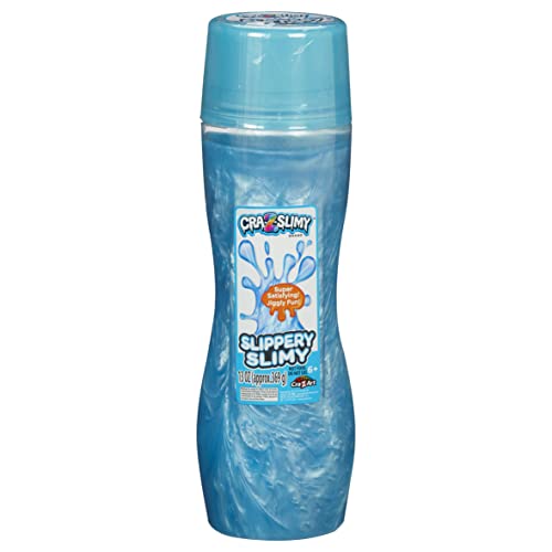 CRA-Z-Slimy Slippery Slime 79551 Tube flüssiger Schleim in wiederverwendbarem Röhrenbehälter, flüssiger Schleim, vorgefertigter Schleim, 370 ml von CRA-Z-ART