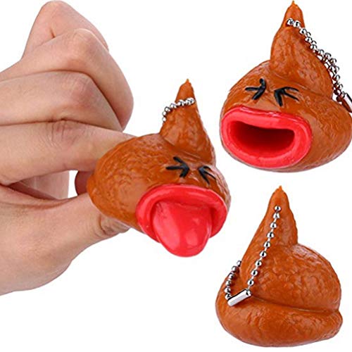 Crabitin 2 x Schlüsselanhänger mit Kackhaufen-Motiv, lustig, kleiner Streich, Antistress-Spielzeug, Geschenk Mädchen und Jungen, super Spaß beim Spielen, es ist das beste Crabitin 2 x Schlüsselanhänger mit Kackhaufen-Motiv, lustig, kleiner Streich, Antistress-Spielzeug, Geschenk Mädchen und Jungen, super Spaß beim Spielen, es ist das beste von Crabitin
