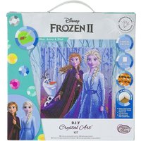 Craft Buddy CAK-DNY700M - Crystal Art, Elsa, Anna & Olaf, Kit, Bild, 30 x 30 cm cm von Craft Buddy Ltd.