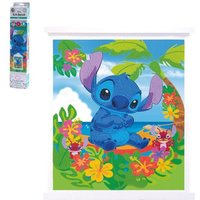 Craft Buddy CAS-DNY901L - Crystal Art Scroll, Disney Lilo & Stitch, Motiv: Stitch, Scrollbild 35x45cm, Kristallkunst-Bastelset von Craft Buddy Ltd.