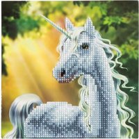 Craft Buddy CCK-A2 - Sunshine Unicorn, 18x18cm Crystal Art Card, Diamond Painting Craft Buddy CCK-A2 - Sunshine Unicorn, 18x18cm Crystal Art Card, Diamond Painting von Craft Buddy Ltd.