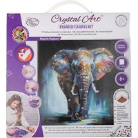 Crystal Art Leinwandbild Majestic Elephant 30x30 cm Crystal Art Leinwandbild Majestic Elephant 30x30 cm von Craft Buddy Ltd.