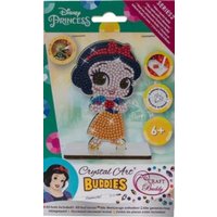 Craft Buddy CAFGR-DNY003 - Crystal Art Buddies, Snow White Disney Series 2, Schneewittchen, Figur 11cm, Kristallkunst-Bastelset von Craft Buddy