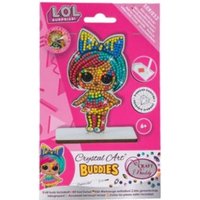 Craft Buddy CAFGR-LOL002 - Crystal Art Kid, Buddies, Serie 2, LOL Surprise Splatters, Figur 11cm, Kristallkunst-Bastelset von Craft Buddy