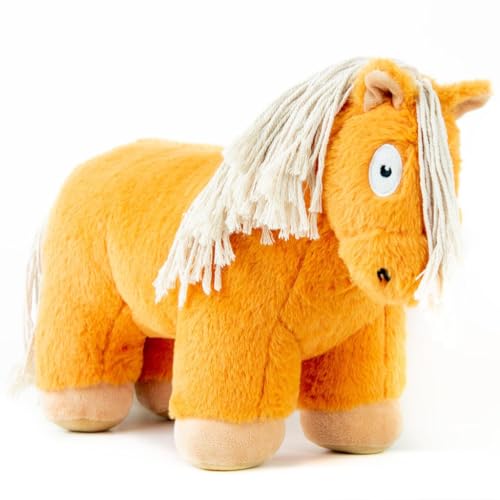 Crafty Ponies Fohlen Chestnut (35 cm) Mit Anleitung - Spielzeugponys - Kinderspielzeug - Kinder können Lernen und üben von Crafty Ponies