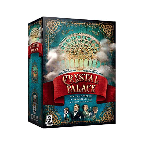 Cranio Creations Crystal Palace - Würfelplatzierungsspiel, 16+ Jahre, 2-5 Spieler, Historisches Thema, 2020 von Cranio Creations