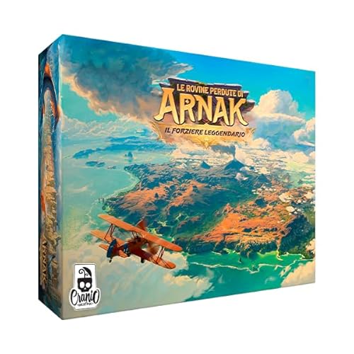 Cranio Creations – Die verlorenen Ruinen von Arnak, der legendären Truhe – eine legendäre Box – 1 – 4 Spieler, 120 Minuten – Light Spiel – Alter 12+, Ausgabe in Italienischer Sprache Cranio Creations – Die verlorenen Ruinen von Arnak, der legendären Truhe – eine legendäre Box – 1 – 4 Spieler, 120 Minuten – Light Spiel – Alter 12+, Ausgabe in Italienischer Sprache von Cranio Creations
