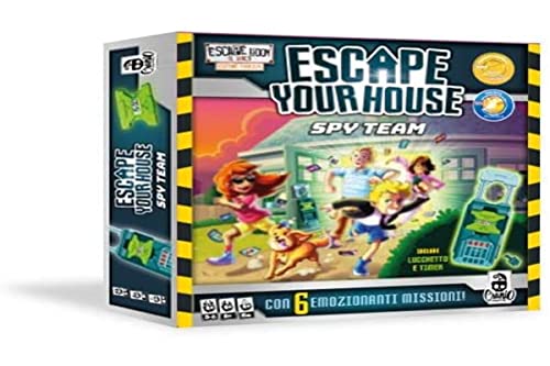 Cranio Creations - Escape Room Spiel: Escape Your House, 3-6 Spieler, 8+ Jahre, Italienisch von Cranio Creations