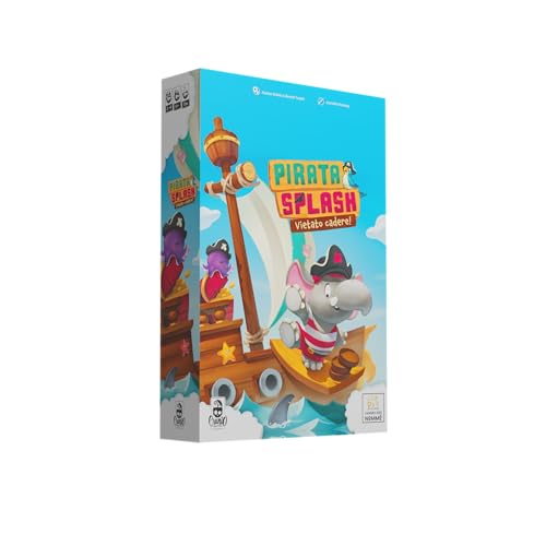 Cranio Creations - Pirat Splash, Eine Schatzsuche mit Elefanten Piraten schweben auf der Schiffsbrücke, Ausgabe in Italienischer Sprache von Cranio Creations