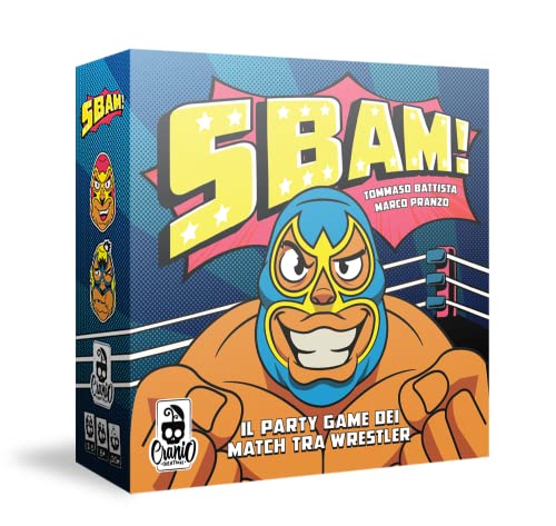 Cranio Creations - SBAM Kampf gegen Deine Gegner in diesem Themen-Wrestling-Spiel, italienische Ausgabe von Cranio Creations