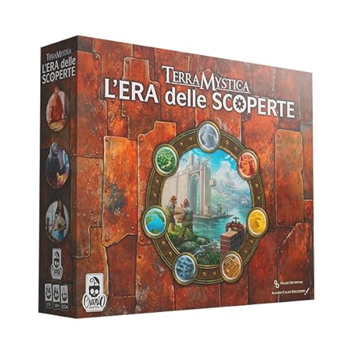 Cranio Creations - Terra Mystica Die Ära der Entdeckungen, EIN unabhängiges Spiel im Universum von Terra Mystica, Ausgabe in Italienischer Sprache von Cranio Creations