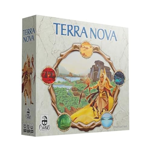 Cranio Creations - Terra Nova, die Light Version des gefeierten Terra Mystica Spiels, Ausgabe in Italienischer Sprache von Cranio Creations