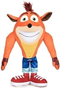 crash bandicoot Play by Play – Plüschtier Smile Original Activision Videogame – Mehrfarbig – 32 cm von Crash Bandicoot